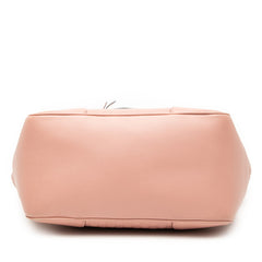 グッチ マイクログッチシマ ブリー ハンドバッグ ショルダー 2WAY 斜め掛け 449241 ピンク レザー レディース GUCCI 【中古】