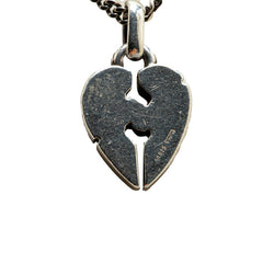 グッチ ノット ハート ペンダントネックレス 313463 SV925 シルバー レディース GUCCI 【中古】