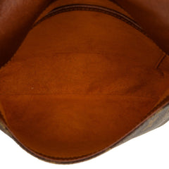 ルイ ヴィトン モノグラム ミュゼットサルサ ショート ショルダーバッグ M51258 ブラウン PVC レザー レディース LOUIS VUITTON 中古