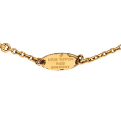 ルイ ヴィトン エセンシャルV ペンダントネックレス M61083 ゴールド メッキ レディース LOUIS VUITTON 【中古】