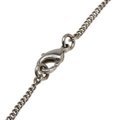 シャネル ココマーク ネックレス シルバー メタル ラインストーン レディース CHANEL 【中古】