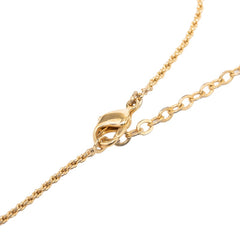 ディオール ロゴ ネックレス ゴールド メッキ レディース Dior 【中古】