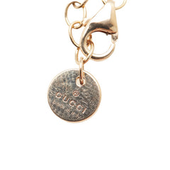 グッチ GGアイコン ブルームス ペンダントネックレス K18PG ピンクゴールド レディース GUCCI 【中古】