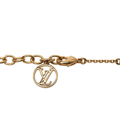 ルイ ヴィトン LV&ME M イニシャル ネックレス M61068 ゴールド メッキ レディース LOUIS VUITTON 【中古】