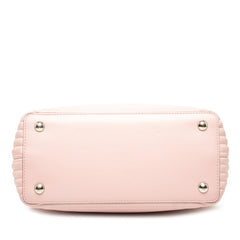 フェンディ ドットコム クリック チェーン ショルダーバッグ 8BN299 ピンク レザー レディース FENDI 【中古】