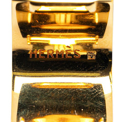 エルメス エマイユ イヤリング ゴールド メッキ レディース HERMES 【中古】