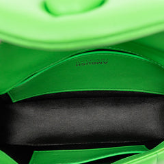 ブルガリ × AMBUSH アンブッシュ セルペンティ ウエストバッグ ベルトバッグ ショルダーバッグ 2WAY グリーン レザー レディース BVLGARI 【中古】