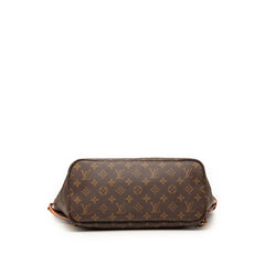 ルイ ヴィトン モノグラム ネヴァーフルMM ショルダーバッグ トートバッグ M40995 ブラウン PVC レザー レディース LOUIS VUITTON 【中古】