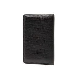 シャネル ココボタン カードケース 名刺入れ ブラック レザー レディース CHANEL 【中古】