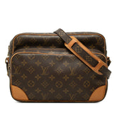 ルイ ヴィトン モノグラム ナイル ショルダーバッグ M45244 ブラウン PVC レザー レディース LOUIS VUITTON 中古