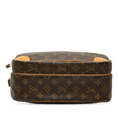 ルイ ヴィトン モノグラム ナイル ショルダーバッグ M45244 ブラウン PVC レザー レディース LOUIS VUITTON 中古