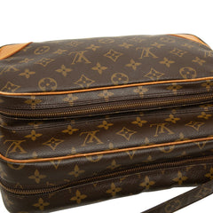 ルイ ヴィトン モノグラム ナイル ショルダーバッグ M45244 ブラウン PVC レザー レディース LOUIS VUITTON 中古