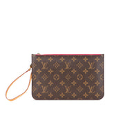ルイ ヴィトン モノグラム ネヴァーフルGM用 付属 ポーチ M41180 ブラウン ピヴォワンヌ PVC レザー レディース LOUIS VUITTON 【中古】