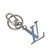 ルイ ヴィトン ポルトクレ LVクロマティック キーホルダー チャーム M62655 シルバー ブラック メタル レディース LOUIS VUITTON 【中古】