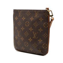 ルイ ヴィトン モノグラム パルティシオン アクセサリーポーチ M51901 ブラウン PVC レザー レディース LOUIS VUITTON 中古