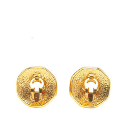 シャネル ヴィンテージ ココマーク オクタゴン イヤリング ゴールド メッキ レディース CHANEL 【中古】