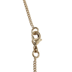 シャネル ココマーク ネックレス B14V ゴールド ブラック メッキ フェイクパール レディース CHANEL 中古