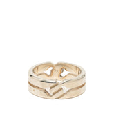 グッチ ノット インフィニティ リング 指輪 #14 シルバー SV925 シルバー レディース GUCCI 中古