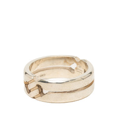 グッチ ノット インフィニティ リング 指輪 #14 シルバー SV925 シルバー レディース GUCCI 中古