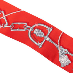 エルメス ツイリー C'EST LA FETE セ・ラ・フェット スカーフ ピンク系 シルク レディース HERMES 【中古】