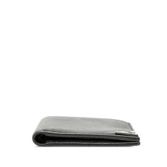 シャネル ココマーク 二つ折り財布 ブラック レザー メンズ CHANEL 【中古】