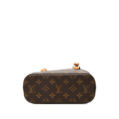 ルイ ヴィトン モノグラム ヴァヴァンPM ハンドバッグ M51172 ブラウン PVC レザー レディース LOUIS VUITTON 中古