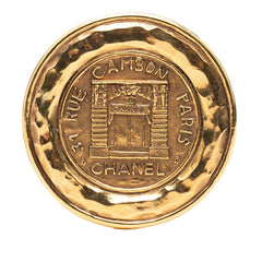 シャネル ココマーク 31 RUE CAMBON PARIS ブローチ ゴールド メッキ レディース CHANEL 【中古】