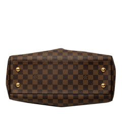 ルイ ヴィトン ダミエ トレヴィPM ハンドバッグ ショルダーバッグ 2WAY N51997 ブラウン PVC レザー レディース LOUIS VUITTON 中古