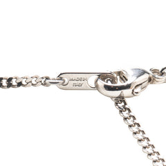 ルイ ヴィトン ×草間彌生 LV インフィニティ ドット ネックレス M01089 シルバー マルチカラー メタル エナメル レディース LOUIS VUITTON 【中古】