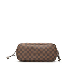 ルイ ヴィトン ダミエ ネヴァーフルPM ハンドバッグ トートバッグ N51109 ブラウン PVC レザー レディース LOUIS VUITTON 【中古】