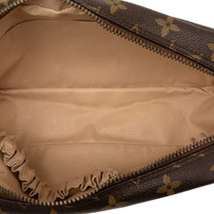 ルイ ヴィトン モノグラム トゥルース トワレット 23 クラッチバッグ ポーチ M47524 ブラウン PVC レザー レディース LOUIS VUITTON 【中古】