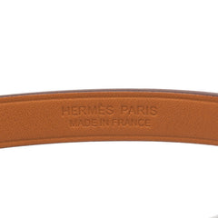 エルメス ミニケリー ドゥブルトゥール ブレスレット サイズ:T2 ゴールド シェーブル レディース HERMES 【中古】