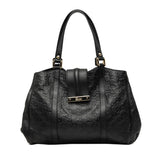 グッチ グッチシマ トートバッグ ハンドバッグ 233609 ブラック レザー レディース GUCCI 中古