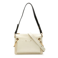 クロエ ロイ ハンドバッグ ショルダーバッグ 2WAY アイボリー レザー レディース Chloe 【中古】