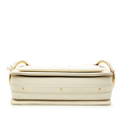 クロエ ロイ ハンドバッグ ショルダーバッグ 2WAY アイボリー レザー レディース Chloe 【中古】