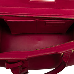 サンローラン プチカバス ハンドバッグ ショルダーバッグ 2WAY 311210 ピンク系 レザー レディース SAINT LAURENT 【中古】