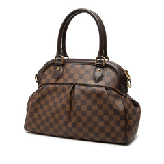 ルイ ヴィトン ダミエ トレヴィPM ハンドバッグ ショルダーバッグ 2WAY N51997 ブラウン PVC レザー レディース LOUIS VUITTON 【中古】