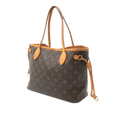 ルイ ヴィトン モノグラム ネヴァーフルPM ハンドバッグ トートバッグ M40155 ブラウン PVC レザー レディース LOUIS VUITTON 【中古】