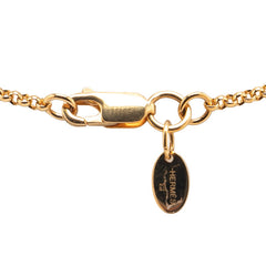 エルメス ループ メドール ネックレス ブルージーン メッキ ヴォースイフト レディース HERMES 【中古】