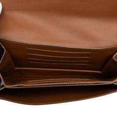 ルイ ヴィトン ダミエ ポルトフォイユ アスコット 長財布 N63171 ブラウン PVC レザー ユニセックス LOUIS VUITTON 【中古】