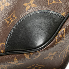 ルイ ヴィトン モノグラム オデオンNM MM 斜め掛け ショルダーバッグ M45352 ブラウン ブラック ノワール PVC レザー レディース LOUIS VUITTON 【中古】
