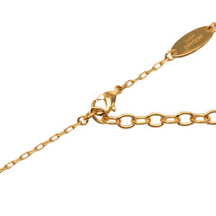 ルイ ヴィトン コリエ ハート フォーリンラブ チェーン ペンダント ネックレス M00465 ゴールド メッキ レディース LOUIS VUITTON 【中古】