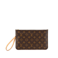 ルイ ヴィトン モノグラム ネヴァーフルMM 付属ポーチ ポーチ M40995 ブラウン PVC レディース LOUIS VUITTON 【中古】