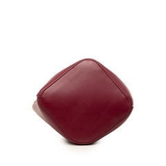 ロエベ ぺブル バケット ミニ ハンドバッグ ショルダーバッグ 2WAY パープル系 レザー レディース LOEWE 中古