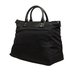 グッチ ビジネスバッグ ブリーフケース トートバッグ 246392 ブラック ナイロン レザー メンズ GUCCI 中古
