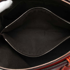フェンディ バイザウェイ スモール ハンドバッグ ショルダーバッグ 2WAY 8BL1241 レッド オレンジ レザー レディース FENDI 【中古】