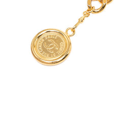 シャネル ヴィンテージ ロゴ チェーン ベルト ゴールド メッキ メンズ CHANEL 【中古】