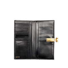 グッチ オールド ホースビット 長財布 035 661 1686 ブラック レザー レディース GUCCI 【中古】