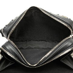 ディオール × ケニーシャーフ オブリーク 斜め掛け ショルダーバッグ ベージュ ネイビー ジャガード レディース Dior 【中古】