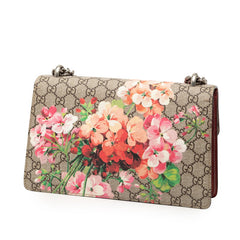 グッチ GGブルームス ディオニュソス チェーン ショルダーバッグ 400249 ベージュ レッド PVC スウェード レディース GUCCI 【中古】